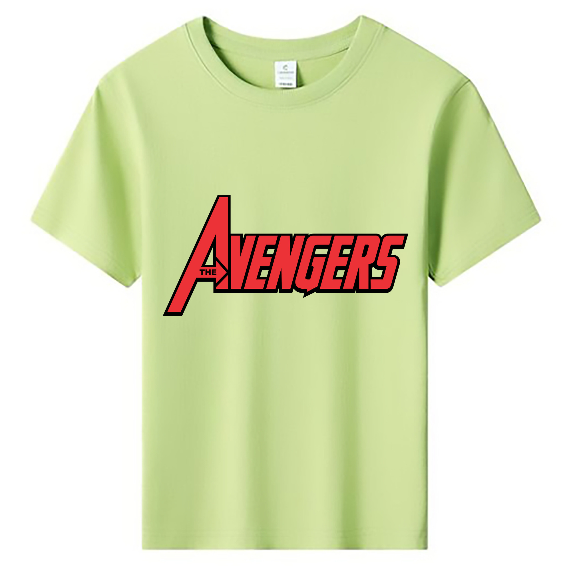（画像用） アベンジャーズ The Avengers 綿100％キッズTシャツ（フロントプリント）
